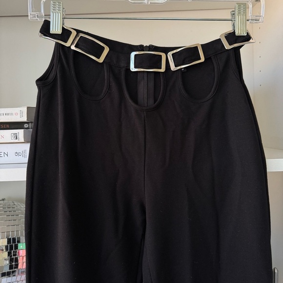 I.AM.GIA Black Kyla Cutout Ponte Pant - Picture 5 of 7